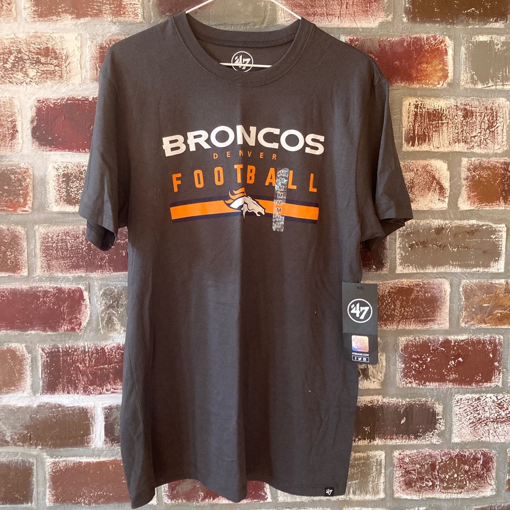 '47 BRAND Denver Broncos T-shirt Men's sz M